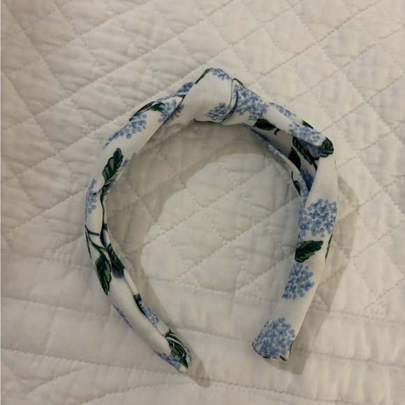 Rifle Paper Co Knotted Hydrangea Headband - Picture 2 of 3